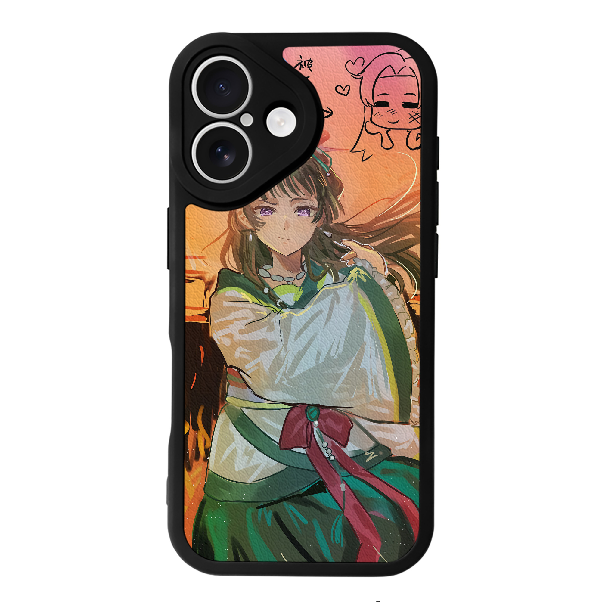 薬屋のひとりごと The Apothecary Diaries 【iPhone 16シリーズ対応】シリコンスマホケース（レザー調） 材質：シリコン